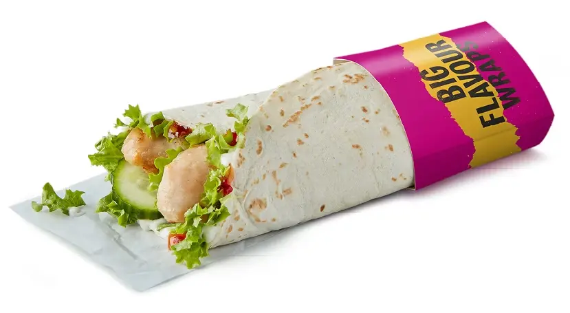 Sweet Chilli Grilled Chicken Wrap